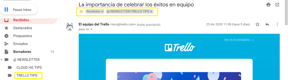 Donde Se Van Los Correos Archivados De Gmail